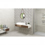 Stone effect White Large Format Over 600x600 Porcelain for Floor; Finish - Matt